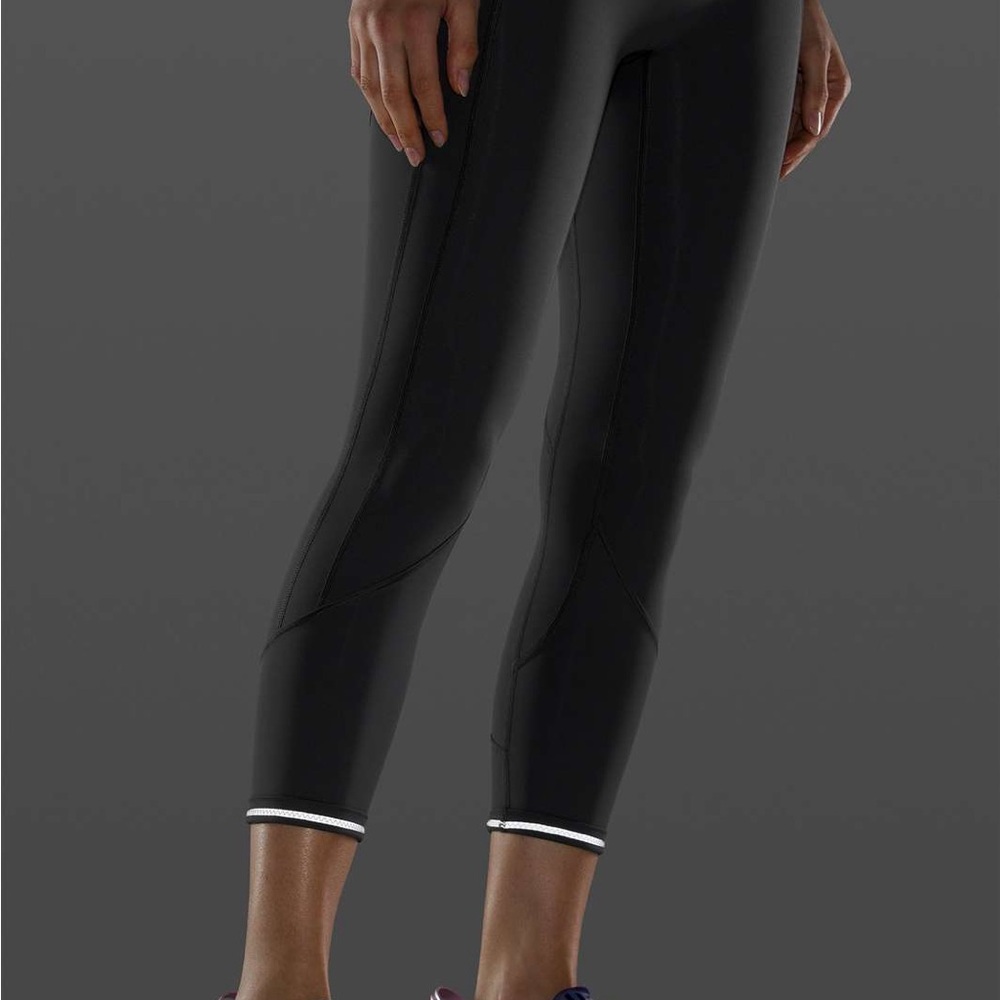 Lululemon Athletica All The Right Places II crop 23” Leggings in Graphite Grey - Picture 3 of 7